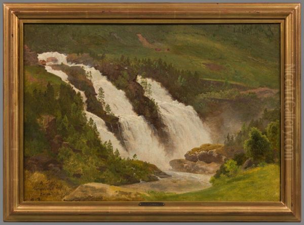 The Verma Waterfalls. Study - view 1