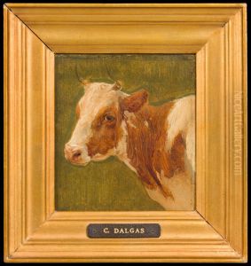 The Head of a Red Brushed Cow