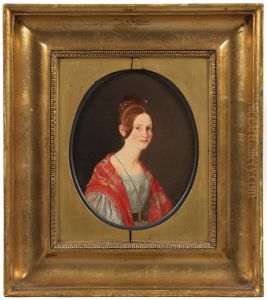 Portrait of Ane Elisabeth (Elise) Gurlitt, ne Saxild (1817-39) Portrait of Ane Elisabeth (Elise) Gurlitt, ne Saxild (1817-39)