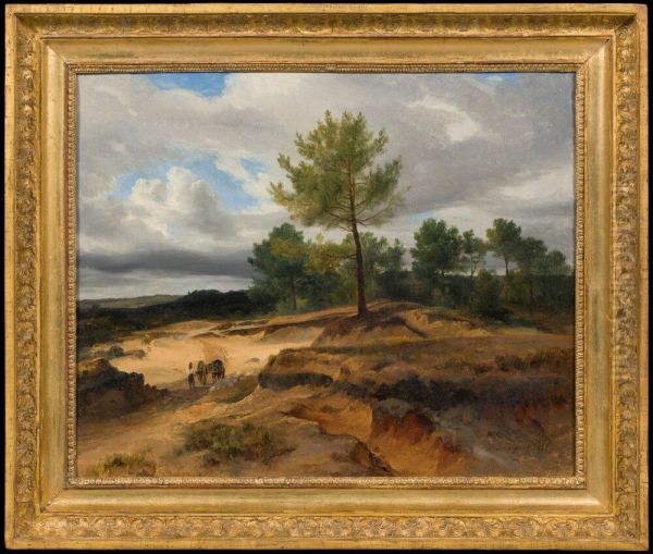 Landscape with Sandpit in the Fontainebleau Forest - view 1