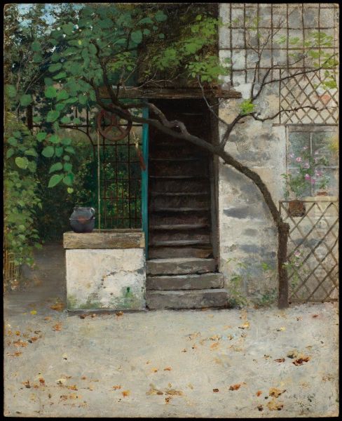 Outside Hugo Birger's Studio in Paris - view 1