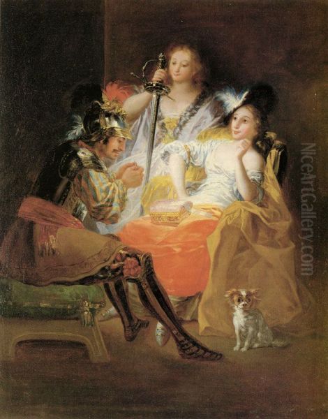 Hercules and Omphale - view 1