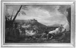 Slagfalt efter striden by Jacques Courtois