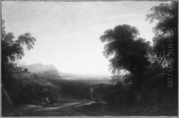 Landscape at Sunset - view 1