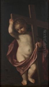 The Christ Child Holding the Cross by Giovanni Francesco Barbieri