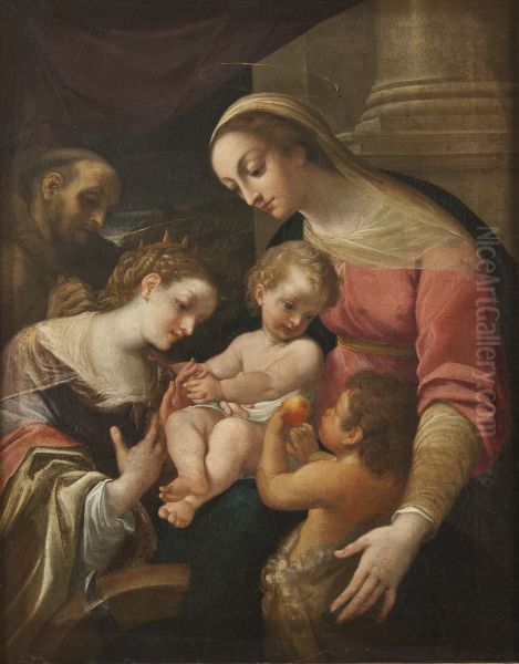 The Mystic Marriage of St Catherine - view 1
