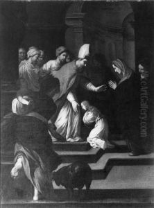 Presentation of the Virgin by Carlo Maratta or Maratti