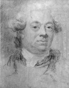 Portrait of Middle-Aged Gentleman by Gustaf Lundberg