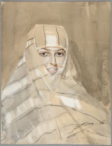Bedouin Girl by Anders Zorn