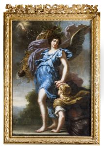 s skyddsangel. Allegori by David Klocker Ehrenstrahl