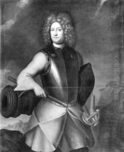 Johan Sioblad (1644-1710), friherre, generalfalttygmastare by David Klocker Ehrenstrahl
