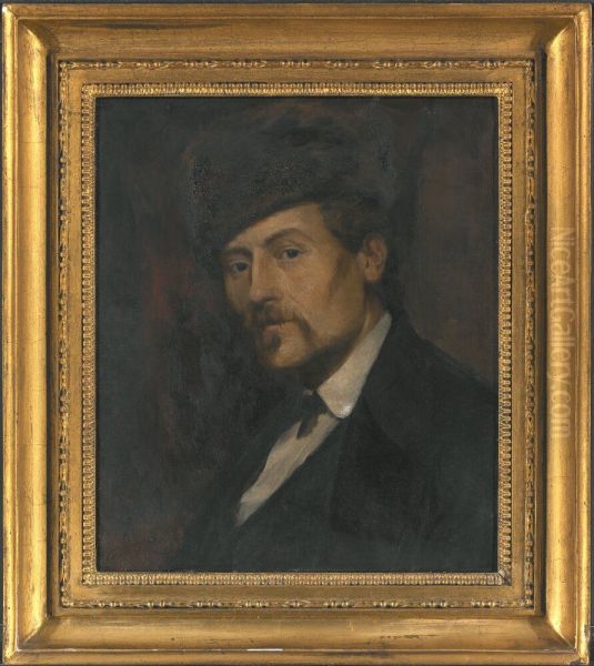 Edvard Perseus (1841-1890), konstnar, tecknare, hovintendent, gift med Agnes Claesson - view 1