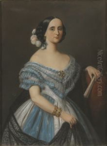 Julie (Julia Mathilda) Berwald, g. Akerhielm af Margrethelund (1822-1877), operasangerska, gift med friherre hovmarskalk Gustaf Georg Knut Akerhielm af Mergrethelund