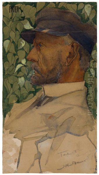 Joseph Bauer (1849-1921), konstnarens far - view 1