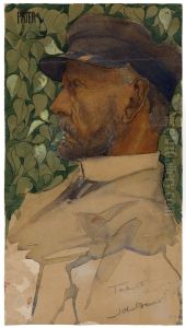 Joseph Bauer (1849-1921), konstnarens far