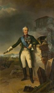 Portrait of Field Marshal, Prince Alexander V. Suvorov (1730-1800) by Nicolas Sebastien Froste