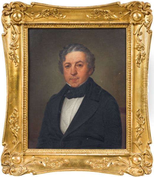 Julius Geber (1816-1876), wholesale dealer, banker, married to Hilda Philipson - view 1