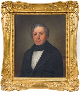 Julius Geber (1816-1876), grosshandlare, bankir, g.m. Hilda Philipson