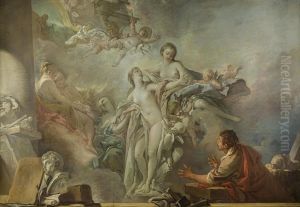 Pygmalion and Galatea by Francois Boucher