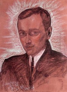 Portrait of Jan Leszczynski by Stanislaw Ignacy Witkiewicz (Witkacy)
