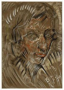 Portret Janiny Turowskiej-Leszczynskiej by Stanislaw Ignacy Witkiewicz (Witkacy)