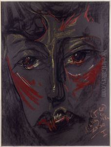 Portret Neny Stachurskiej by Stanislaw Ignacy Witkiewicz (Witkacy)