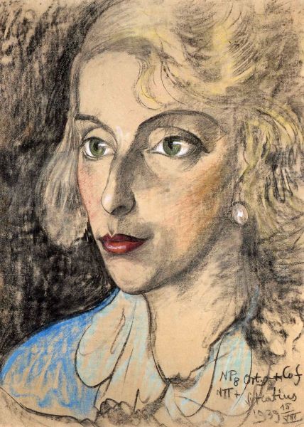 Portrait of Jadwiga Netzel - view 1
