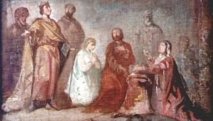 Boceto para La coronacion de San Fernando