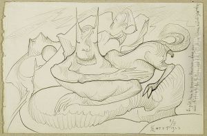 Symbolic composition by Stanislaw Ignacy Witkiewicz (Witkacy)