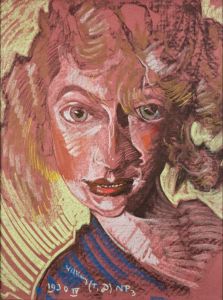 Portret Neny Stachurskiej by Stanislaw Ignacy Witkiewicz (Witkacy)