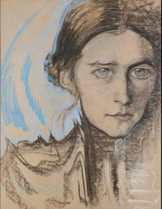 Portrait of Krystyna Glogowska, May portrait Portrait of Krystyna Glogowska, May portrait