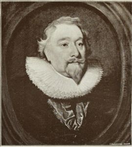 Portrait of Richard Weston, Earl of Portland by Anthony van Dyckand workshop