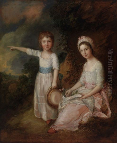 Portrait of The Charleton Children - view 1