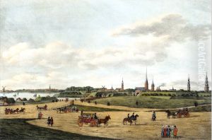 Hamburg von der Seite des Dammthor's im Jahre 1700