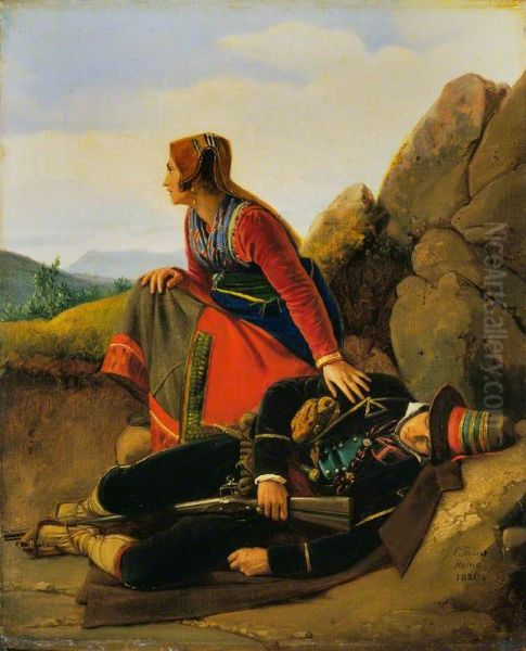 The Brigand Asleep - view 1