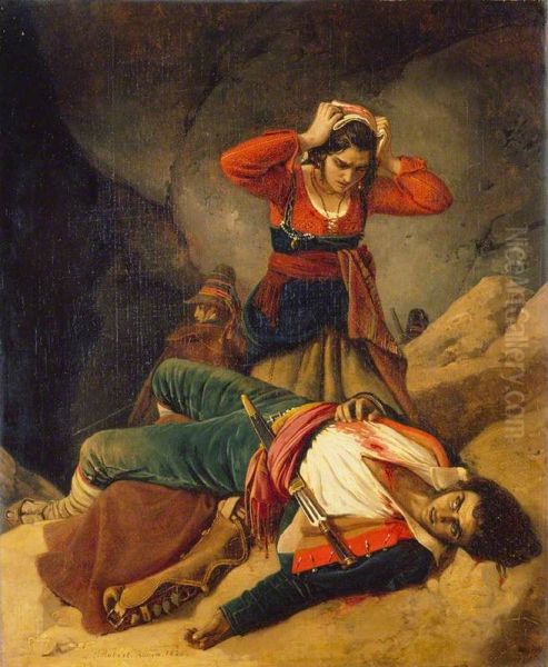 The Death of the Brigand - view 1