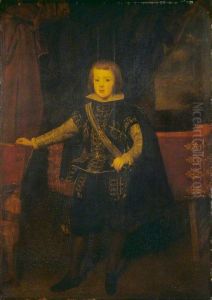 Prince Baltasar Carlos in Black and Silver by Diego Velazquezand workshop