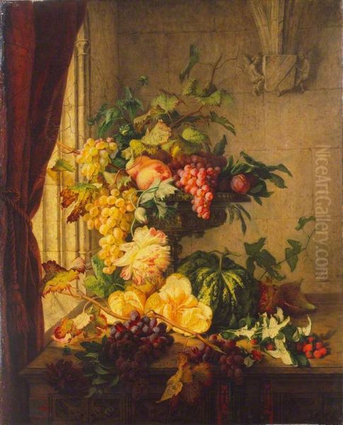 Flowers and Grapes - view 1
