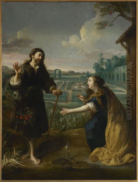 Jesus appears to Mary Magdalene - view 1