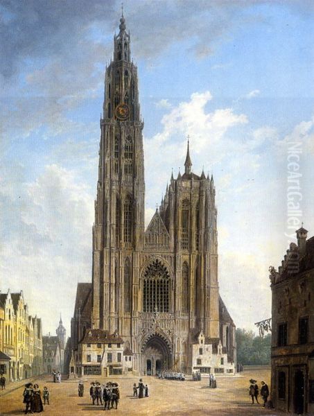 The Cathedral of Antwerp - view 1