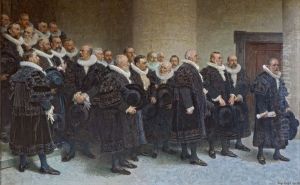 Einzug des Senats in das neue Rathaus am 26.10.1897