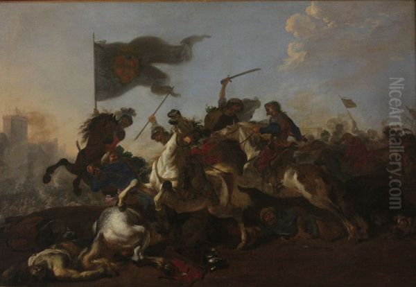 Combat de cavalerie - view 1