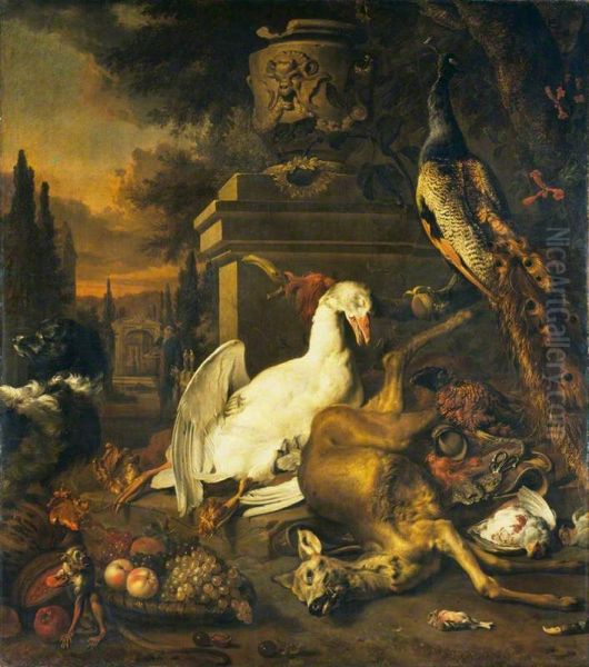 Peacock, Dead Game and Monkey - view 1