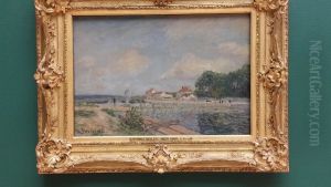 le Barrage by Alfred Sisley
