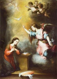 The Annunciation by Bartolome Esteban Murillo