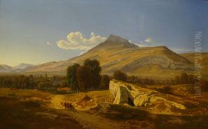 Paysage - Vue prise a Saint-Egreve by Jean Achard