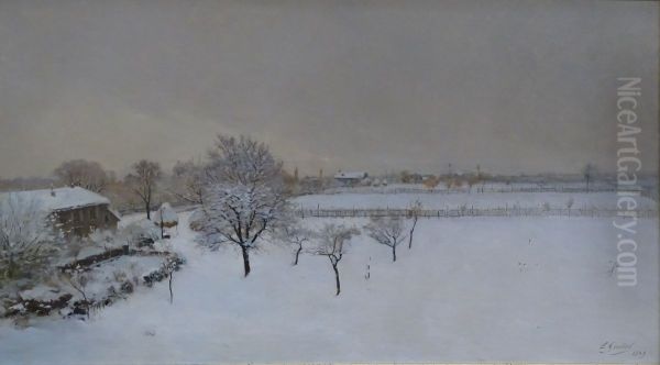 Effet de neige, au Rondeau - view 1