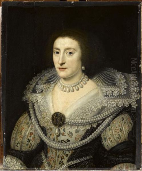 Portrait d'Elisabeth Stuart, reine de Boheme - view 1