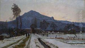 Le Chemin du petit seminaire, environs de Grenoble