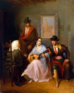 The Young Girl Andalusian Folk Song by Angel Maria Cortellini